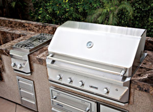 Side burners allow you to boil as well as grill your barbecue foods